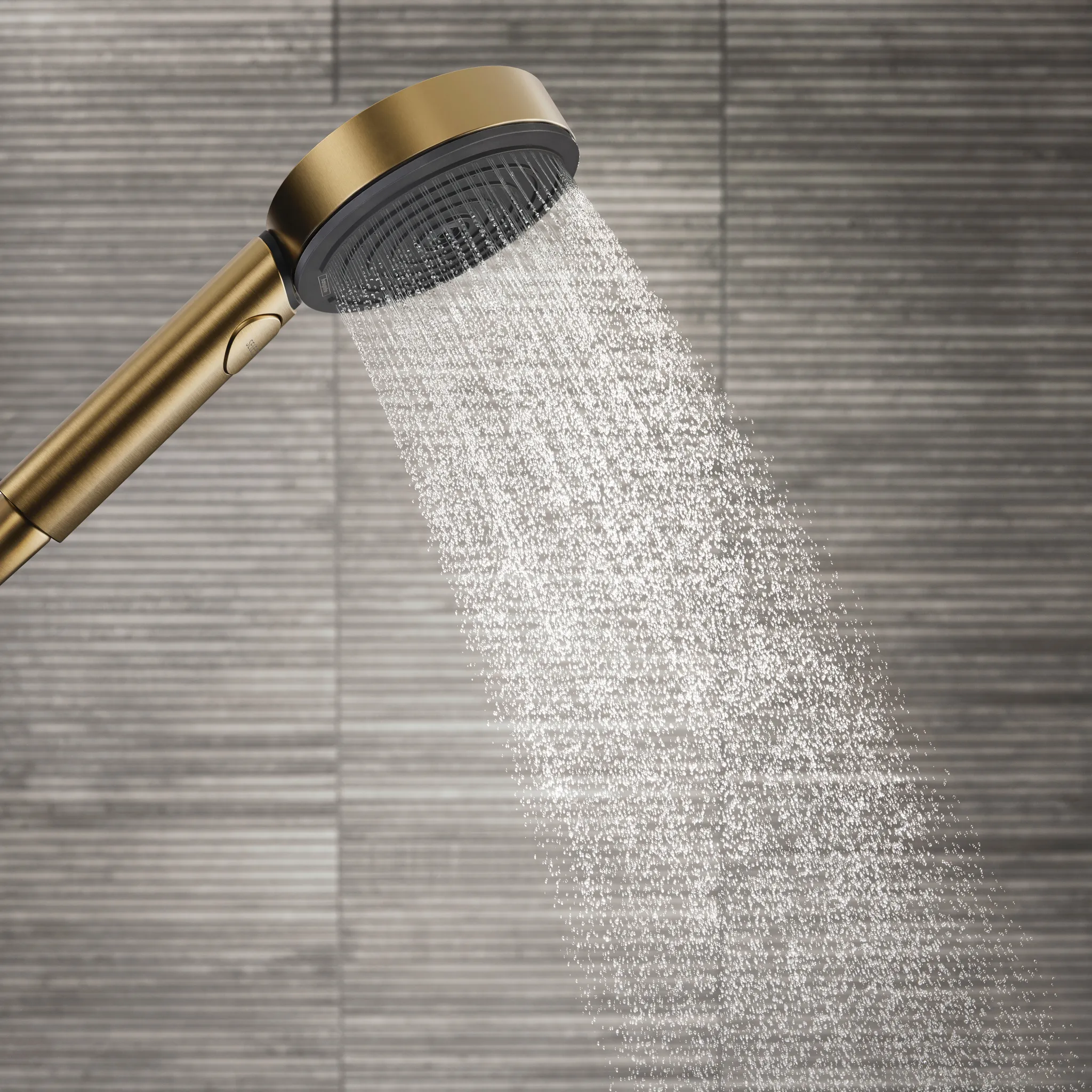 Hansgrohe Pulsify Select S Handbrause 105 3jet Relaxation, Brushed Bronze Hansgrohe Pulsify Select S Handbrause 105 3jet Relaxation, Brushed Bronze