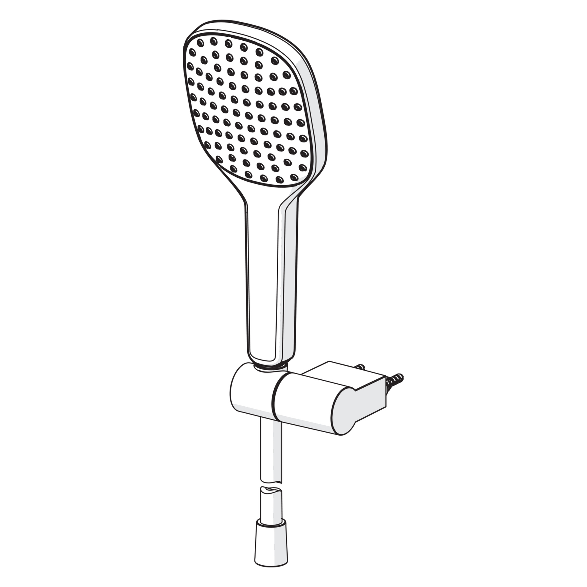 Handbrause „Activejet Style“ in Chrom Handbrause „Activejet Style“ in Chrom