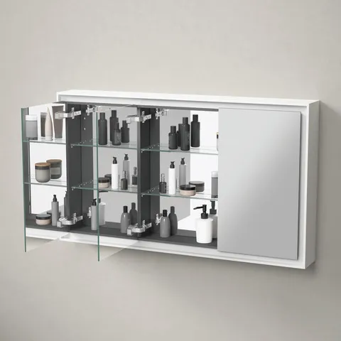 Duravit Spiegelschrank Version: Sensor „L-Cube“ 120 × 70 × 15,5 cm