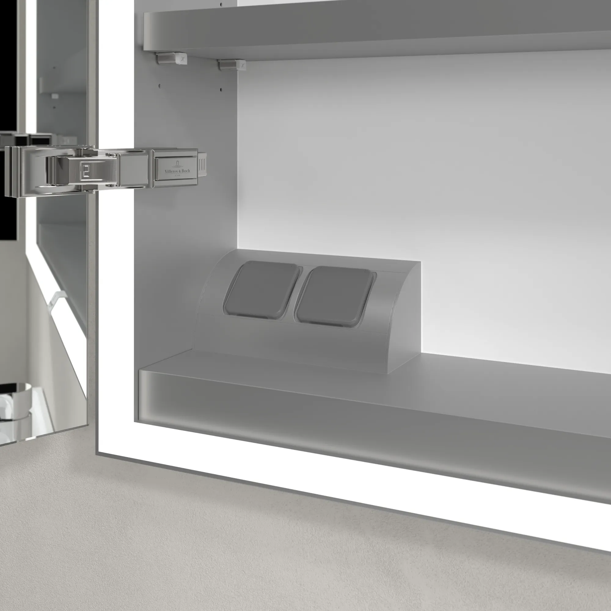 Villeroy & Boch Einbau-Spiegelschrank „My View Now“ 1000 × 750 × 168 mm in White Matt Villeroy & Boch Einbau-Spiegelschrank „My View Now“ 1000 × 750 × 168 mm in White Matt