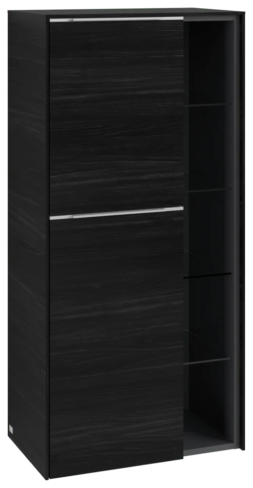 Villeroy & Boch Subway 3.0 Mittelschrank C59800, 574x1200x362mm, 2 Türen, links Anschlag, Black Oak