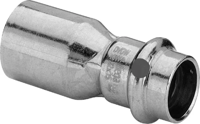 „Profipress“ Reduzierstück mit 1 Muffe 12 × 10 mm „Profipress“ Reduzierstück mit 1 Muffe 12 × 10 mm