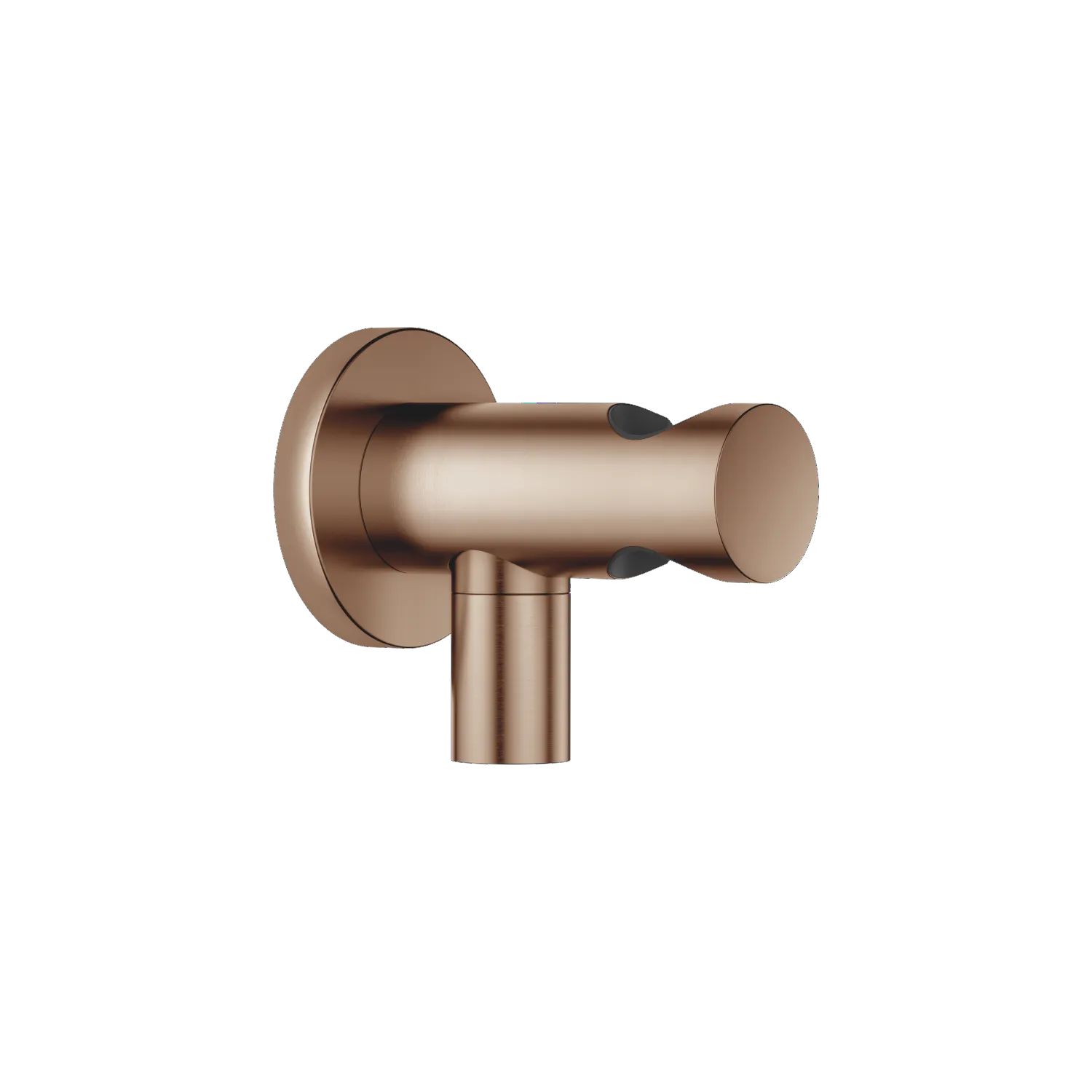 Dornbracht Wandanschlussbogen mit integriertem Brausehalter Bronze gebürstet Dornbracht Wandanschlussbogen mit integriertem Brausehalter Bronze gebürstet