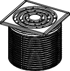 drainpoint S Rostrahmen Edelstahl, 100 mm, inkl. Designrost drainpoint S Rostrahmen Edelstahl, 100 mm, inkl. Designrost