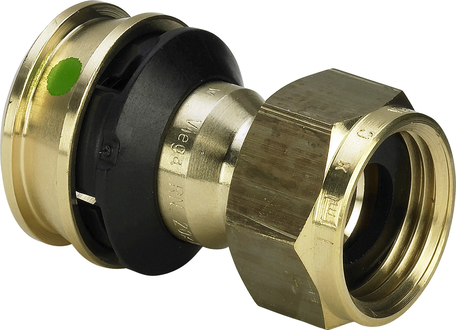 Viega „Raxofix“ Anschlussverschraubung mit 1 Muffe und Innengewinde 50 mm × 2 3/8″ Viega „Raxofix“ Anschlussverschraubung mit 1 Muffe und Innengewinde 50 mm × 2 3/8″