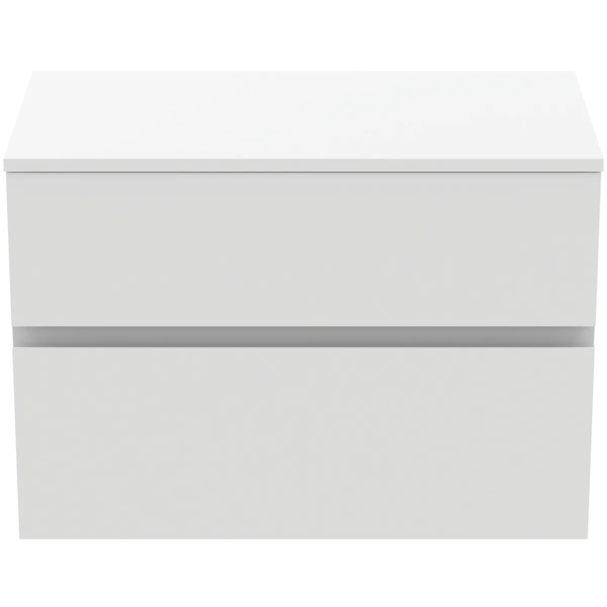 Ideal Standard Waschtischunterschrank Finesse 802x440x558mm, 2 Auszüge, Weiß matt