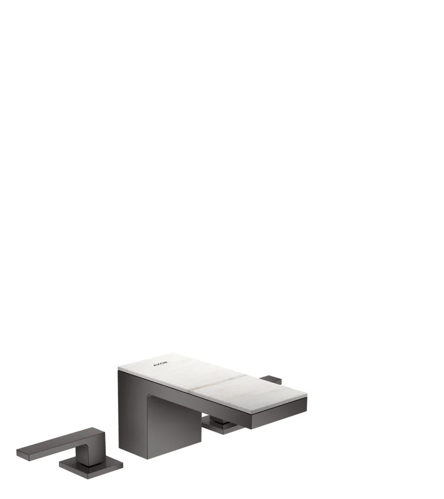 Hansgrohe AXOR MyEdition Platte 200 mm Marmor Lasa Covelano Vena Oro abnehmbar