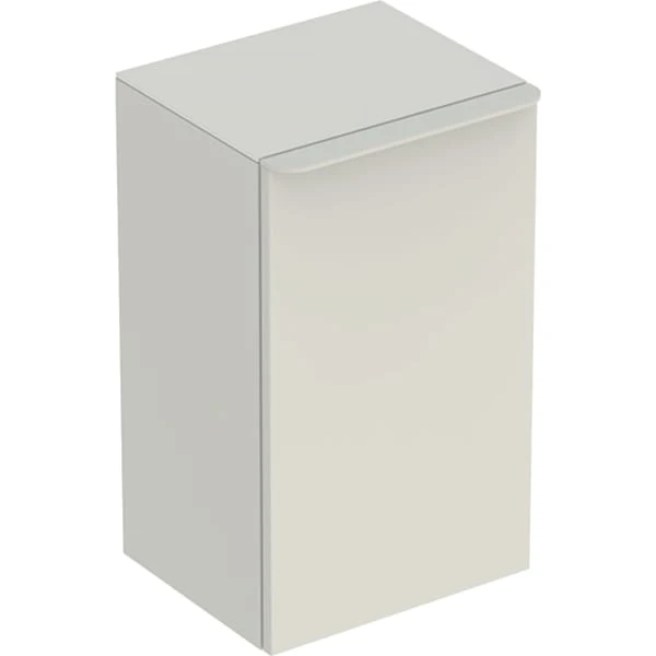 Geberit Hochschrank „Smyle“ sand-grau / lackiert hochglänzend Geberit Hochschrank „Smyle“ sand-grau / lackiert hochglänzend