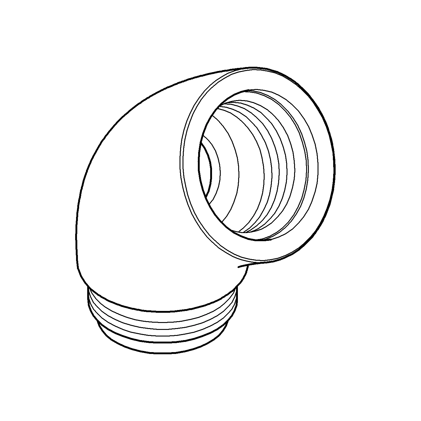 Adapter 1/2'' x 1/2'' 28813, zur Kombination von Handbrausen anderer Hersteller mit Relexa Brausestangen, weiß