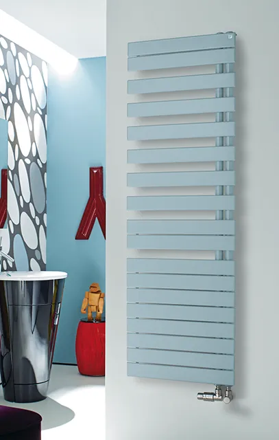 Zehnder Design-Heizkörper „Roda Spa Asym“ für Warmwasser-Zentralheizung mit 50 mm-Seitenanschluss 55 × 118,3 cm in Champagne Zehnder Design-Heizkörper „Roda Spa Asym“ für Warmwasser-Zentralheizung mit 50 mm-Seitenanschluss 55 × 118,3 cm in Champagne