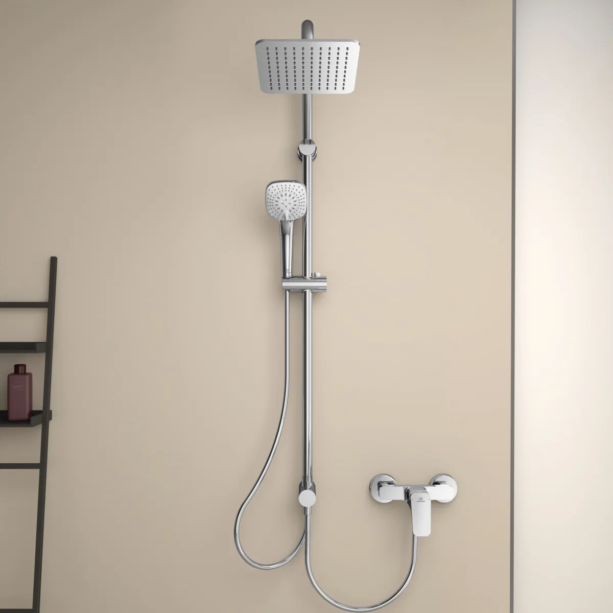 Ideal Standard Duschsystem „Idealrain Cube“ Ideal Standard Duschsystem „Idealrain Cube“