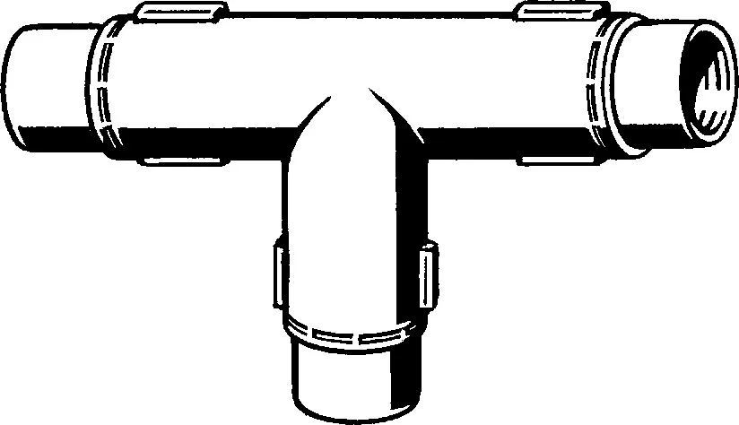 Viega „Sanfix P“ Schutzmanschette für T-Stück Viega „Sanfix P“ Schutzmanschette für T-Stück