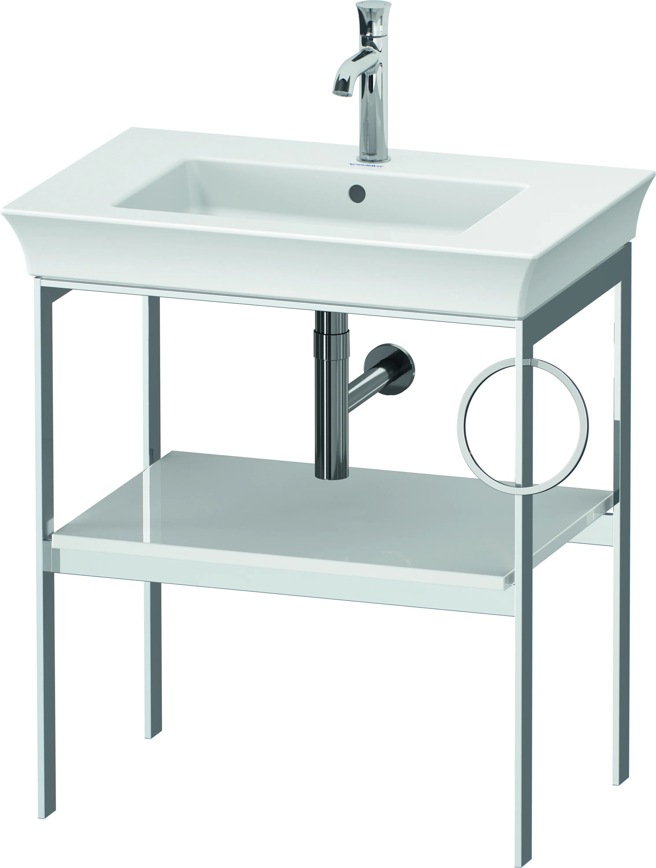 Duravit Konsole „White Tulip“ in Weiß Hochglanz Duravit Konsole „White Tulip“ in Weiß Hochglanz