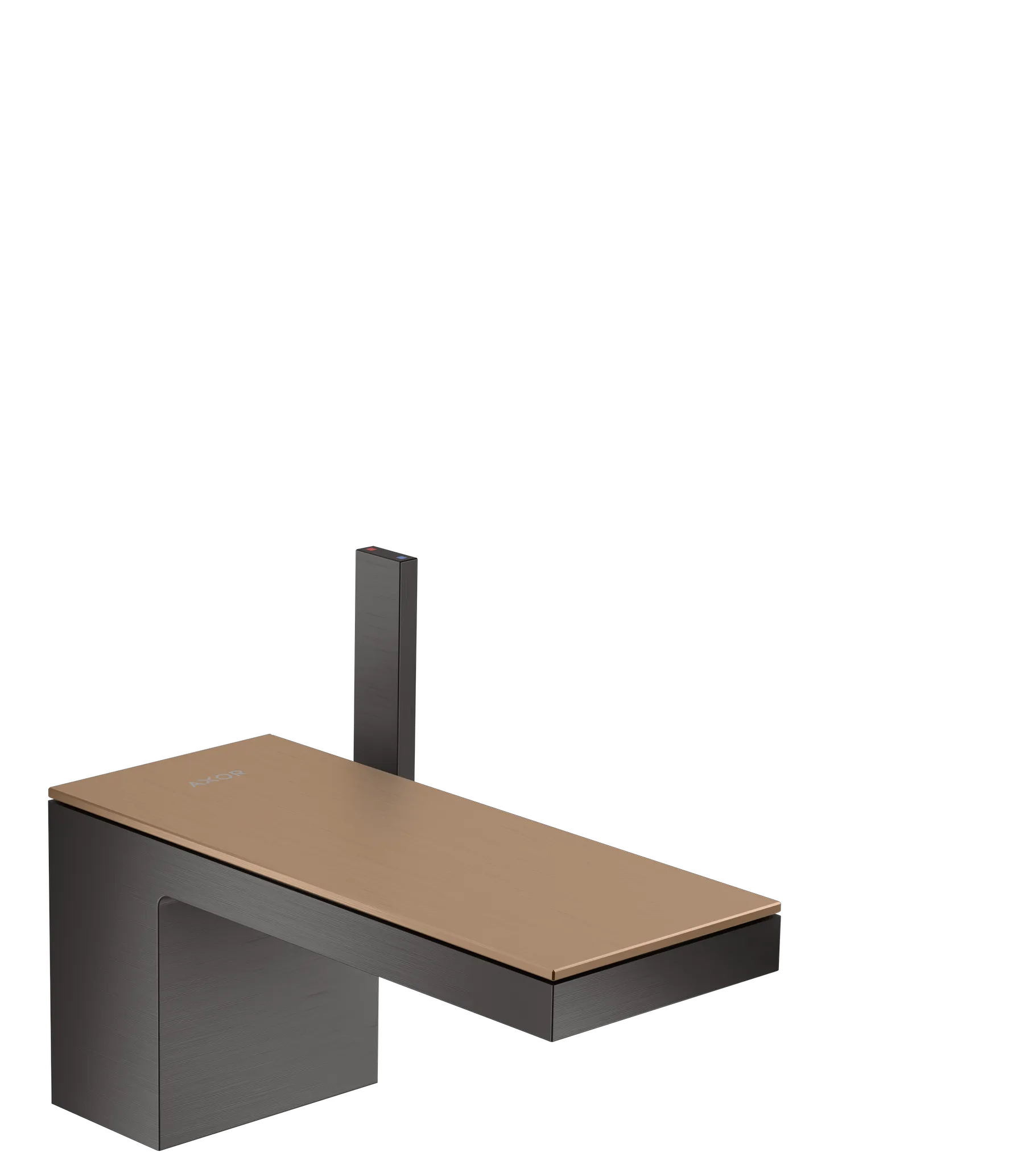 Hansgrohe AXOR MyEdition Mischer Platte 200 Brushed Red Gold Hansgrohe AXOR MyEdition Mischer Platte 200 Brushed Red Gold