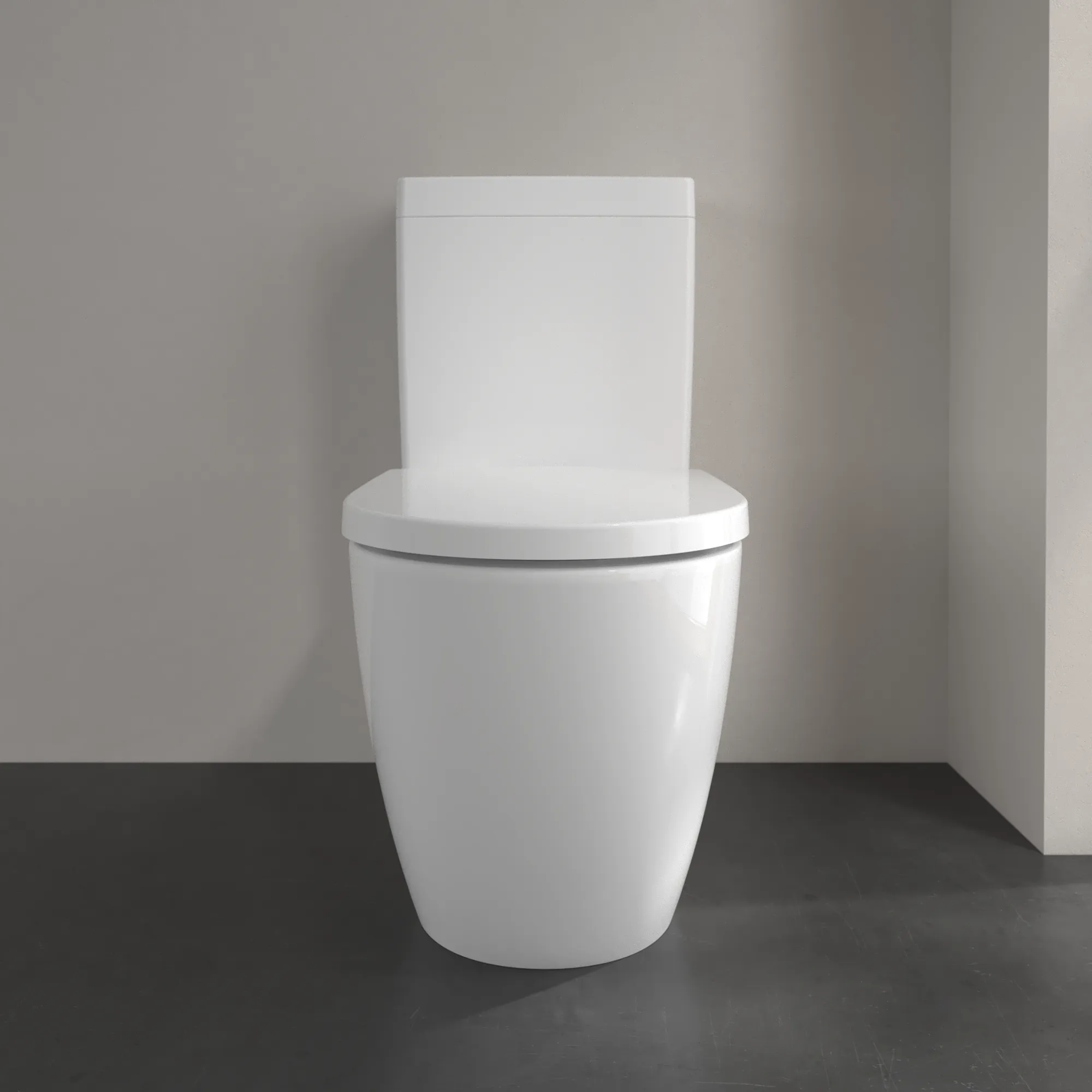 Villeroy & Boch Subway 3.0 Tiefspül-WC spülrandlos, oval, weiß Alpin CeramicPlus, 400x370x710 mm, bodenstehend Villeroy & Boch Subway 3.0 Tiefspül-WC spülrandlos, oval, weiß Alpin CeramicPlus, 400x370x710 mm, bodenstehend