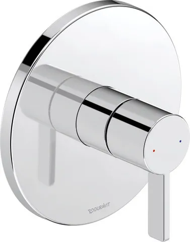 Duravit Einhand-Unterputz-Armatur „D-Neo“ in Chrom Duravit Einhand-Unterputz-Armatur „D-Neo“ in Chrom