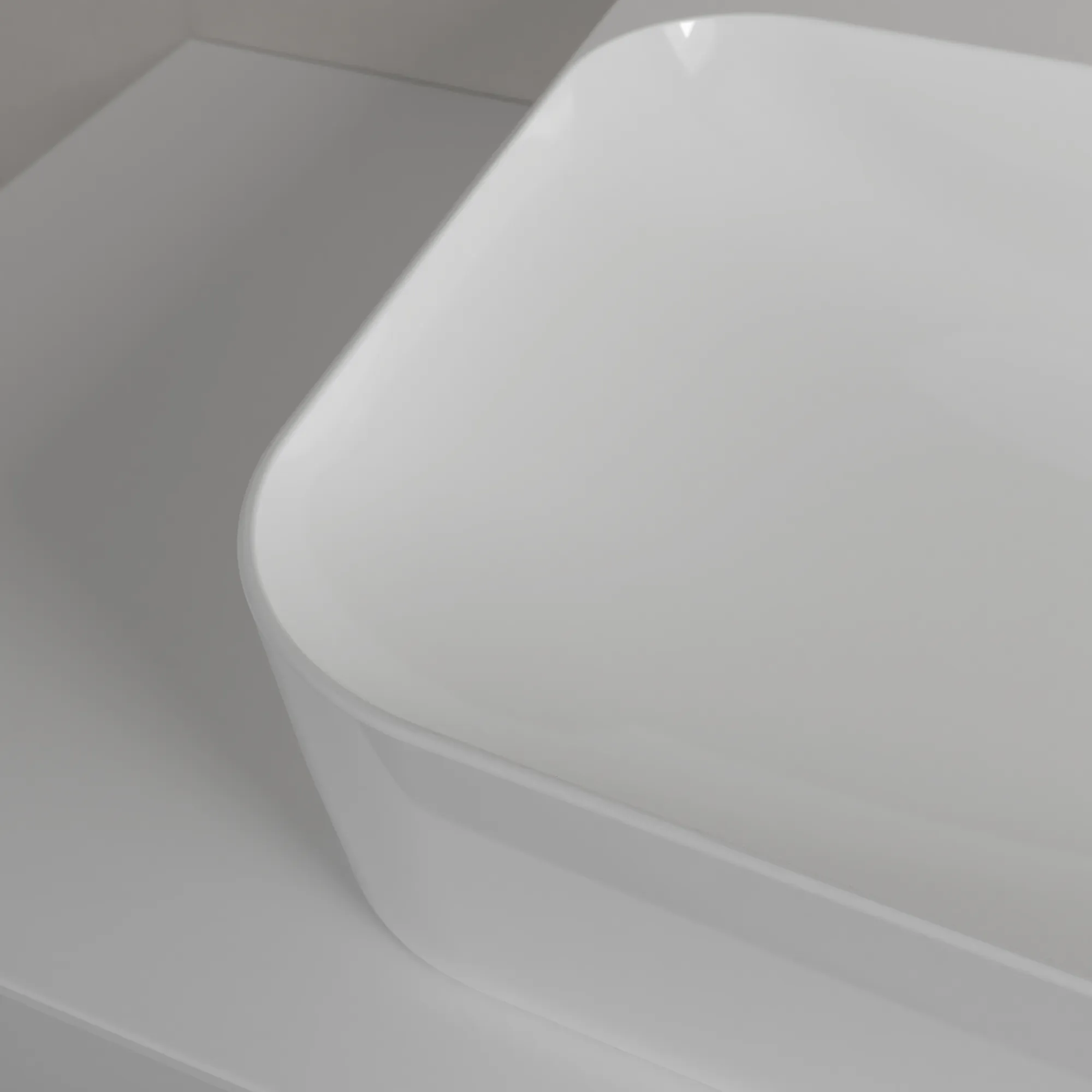 Villeroy & Boch Wandwaschtisch aus TitanCeram geschliffen „Finion“ 1000 × 470 × 165 mm, mit Hahnlochbohrung, Hahnlochposition mittig in Weiß Alpin, mit CeramicPlus Villeroy & Boch Wandwaschtisch aus TitanCeram geschliffen „Finion“ 1000 × 470 × 165 mm, mit Hahnlochbohrung, Hahnlochposition mittig in Weiß Alpin, mit CeramicPlus