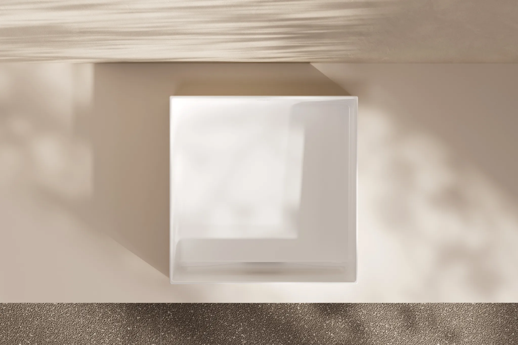 Xuniva Evo E Aufsatzwaschtisch 400/400 ohne Hahnloch und Überlauf, SmartClean, HygieneEffect, Weiß Xuniva Evo E Aufsatzwaschtisch 400/400 ohne Hahnloch und Überlauf, SmartClean, HygieneEffect, Weiß