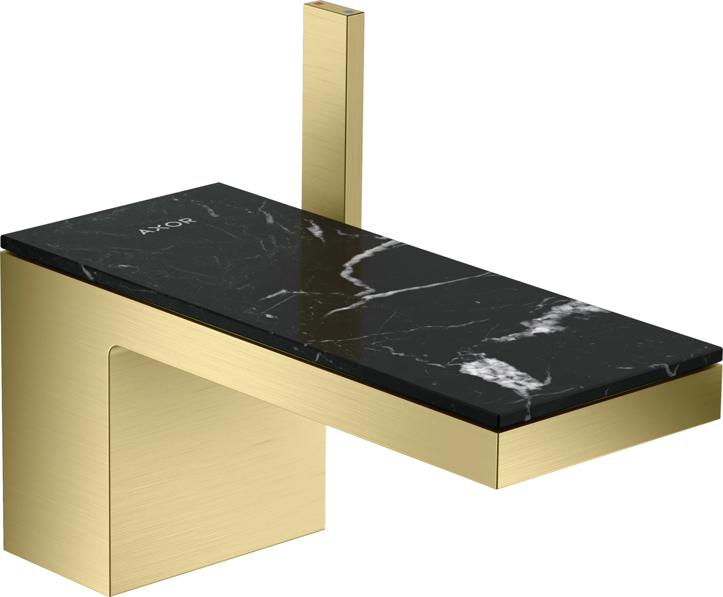 Hansgrohe AXOR MyEdition Platte 200 mm Marmor Nero Marquina abnehmbar Hansgrohe AXOR MyEdition Platte 200 mm Marmor Nero Marquina abnehmbar