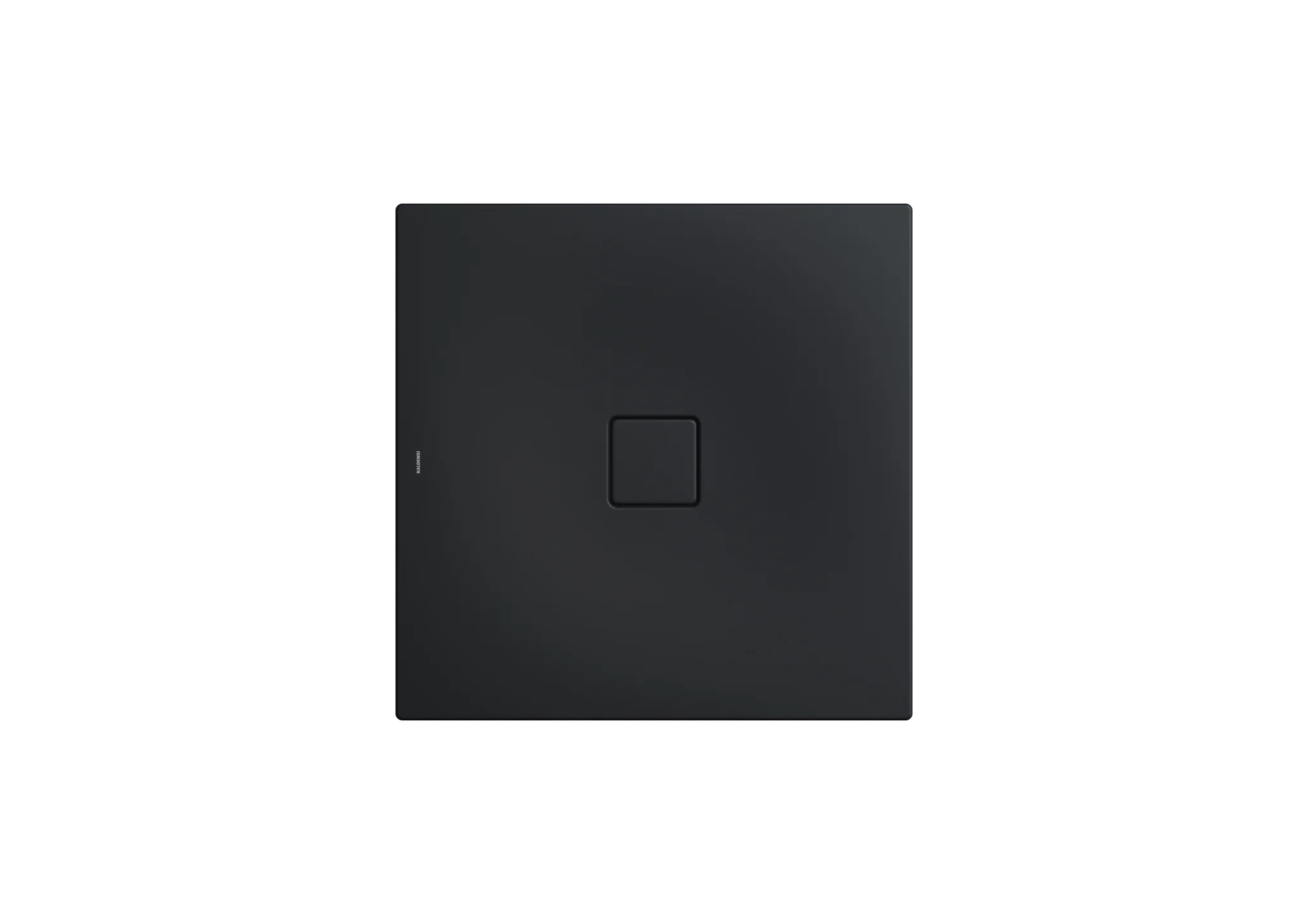 Kaldewei CONOFLAT Duschfläche mit extraflachem Wannenträger, 800x800 mm, warm grey 85, Invisible Grip