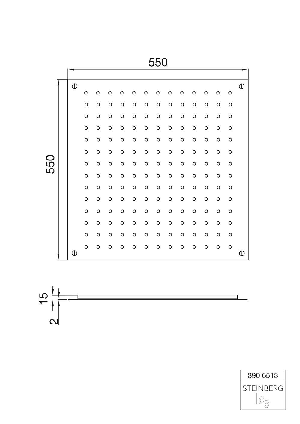 Steinberg Serie 390 Relax Rain Regenpaneel Steinberg Serie 390 Relax Rain Regenpaneel