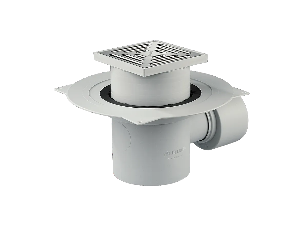 Bodenablauf 57 KE, DN 70/DN 100, 150 x 150 mm Bodenablauf 57 KE, DN 70/DN 100, 150 x 150 mm