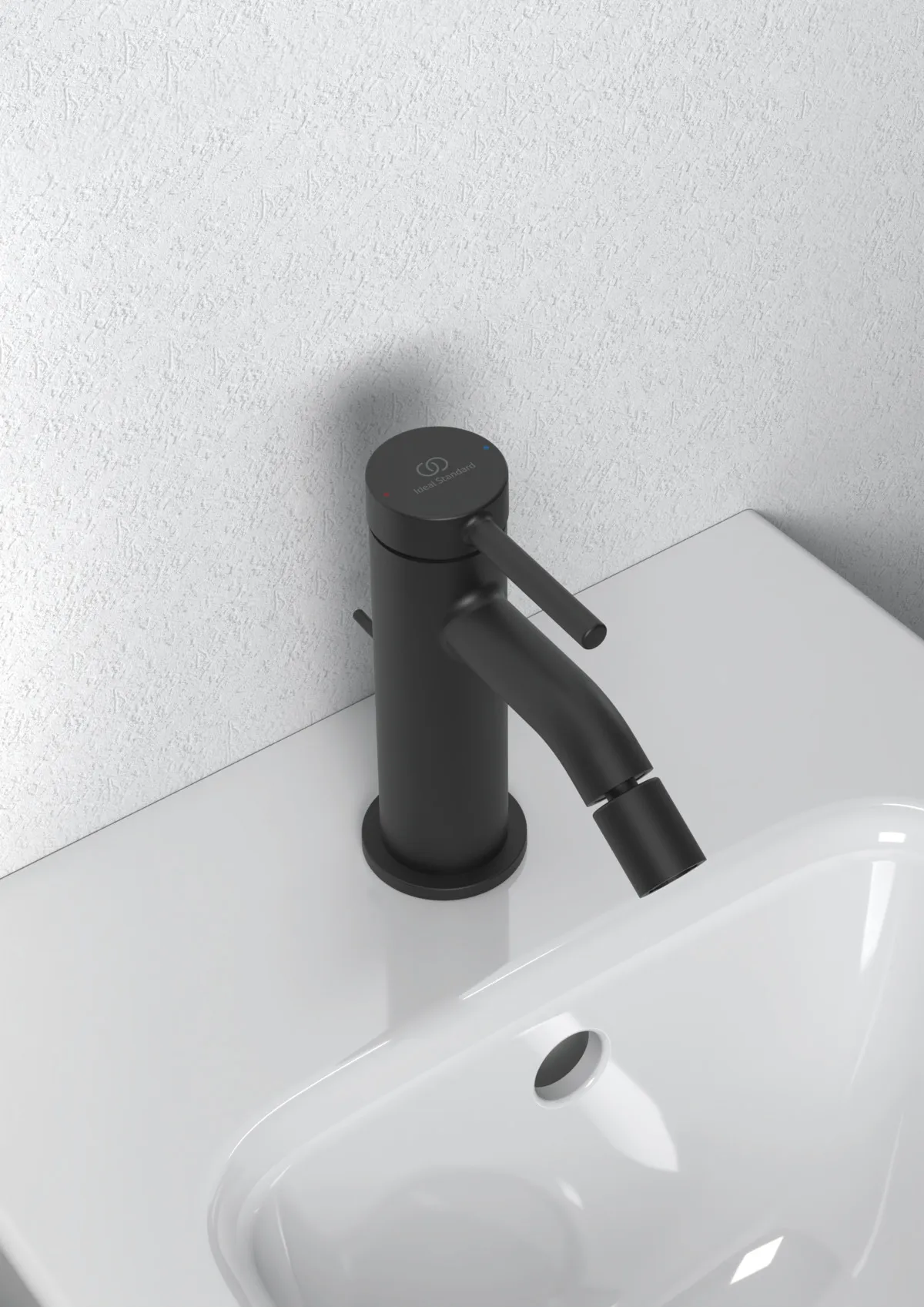 Bidetarmatur Ceraline Nuovo Ausladung 105mm mit Ablaufgarnitur Chrom Bidetarmatur Ceraline Nuovo Ausladung 105mm mit Ablaufgarnitur Chrom