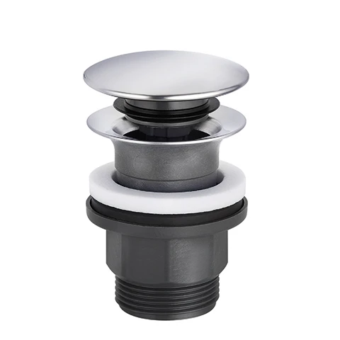 PUSHOPEN Ablaufgarnitur G 1 1/4 für Waschtisch mit Überlauf chrom PUSHOPEN Ablaufgarnitur G 1 1/4 für Waschtisch mit Überlauf chrom