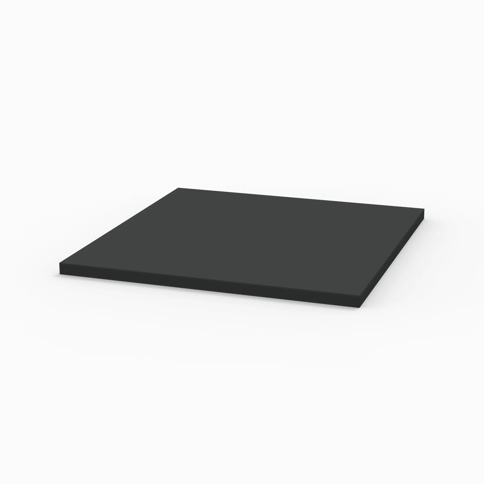 Sanipa Abdeckplatte „2morrow“ in Graphit (matt), 502 × 521 × 16 mm