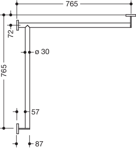 HEWI Haltegriff „System 900“