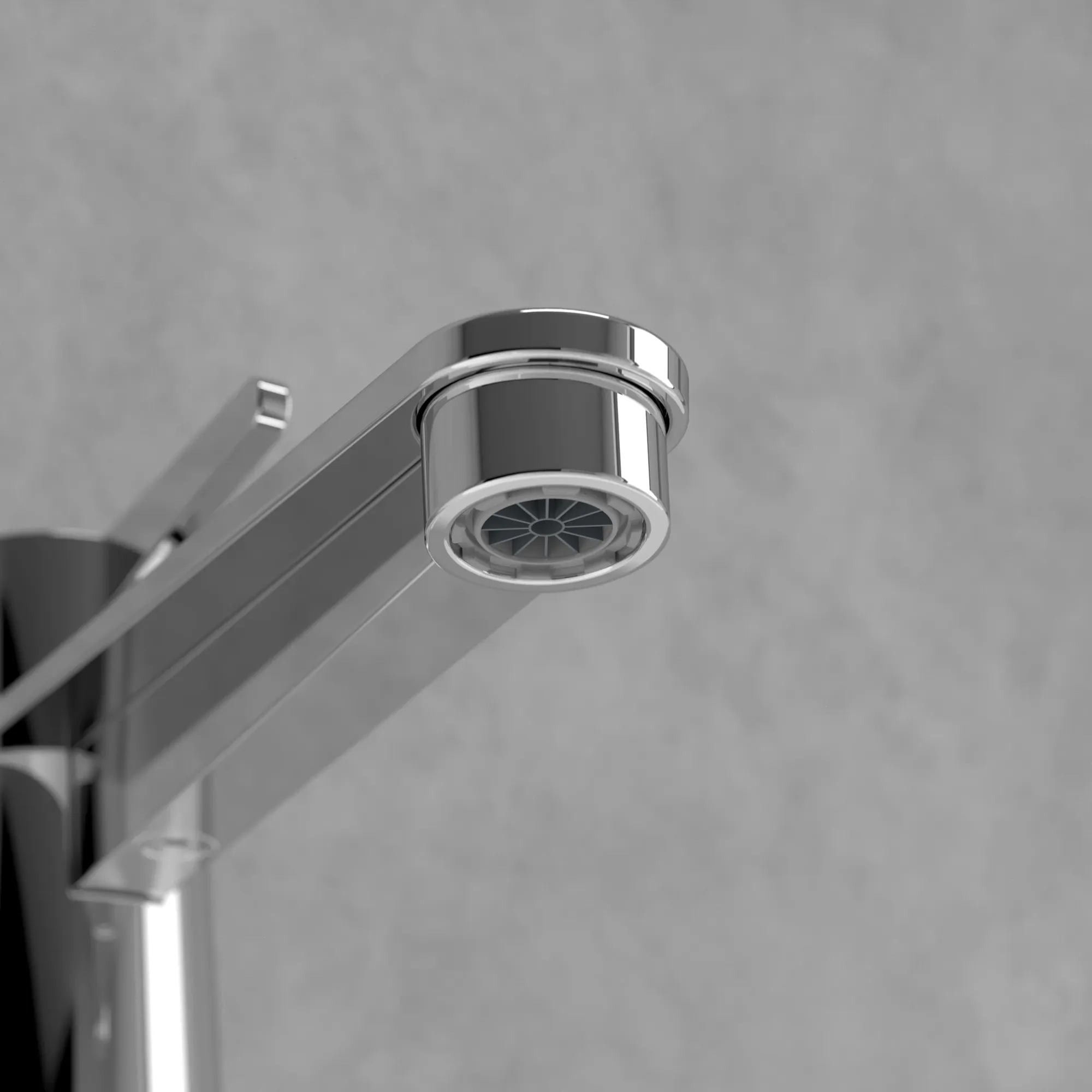 Einhand-Waschtischarmatur „Conum“ 16,5 cm Ausladung 129 mm in Chrom Einhand-Waschtischarmatur „Conum“ 16,5 cm Ausladung 129 mm in Chrom