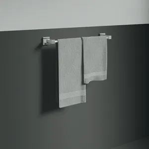 Handtuchhalter IOM Cube, 495x80x45mm, Chrom Handtuchhalter IOM Cube, 495x80x45mm, Chrom