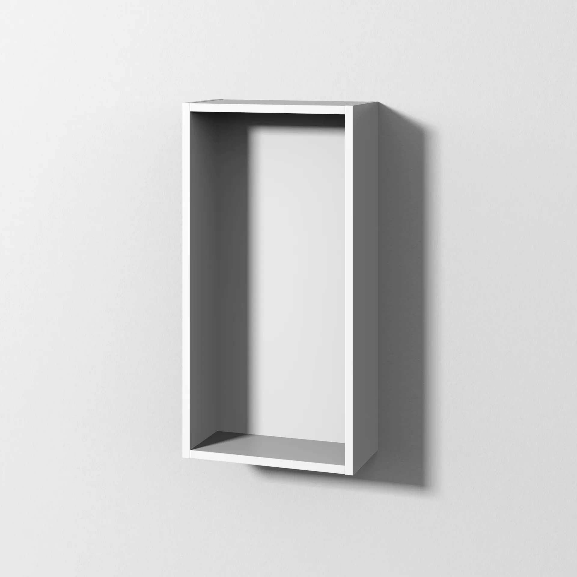 Sanipa Regalmodul „Cubes“ 350 × 700 × 180 mm in Weiß-Soft