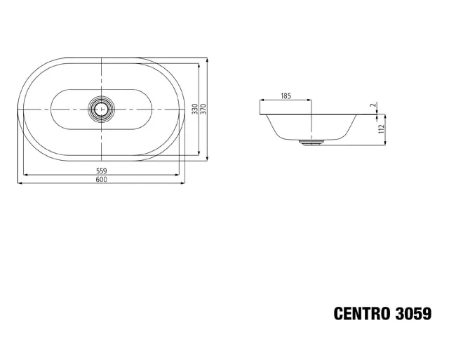 KALDEWEI CENTRO UNTERBAUWASCHTISCH Mod.3059, 610x380mm, alpinweiß, Perl-Effekt, Antidröhn ohne Überlauf KALDEWEI CENTRO UNTERBAUWASCHTISCH Mod.3059, 610x380mm, alpinweiß, Perl-Effekt, Antidröhn ohne Überlauf