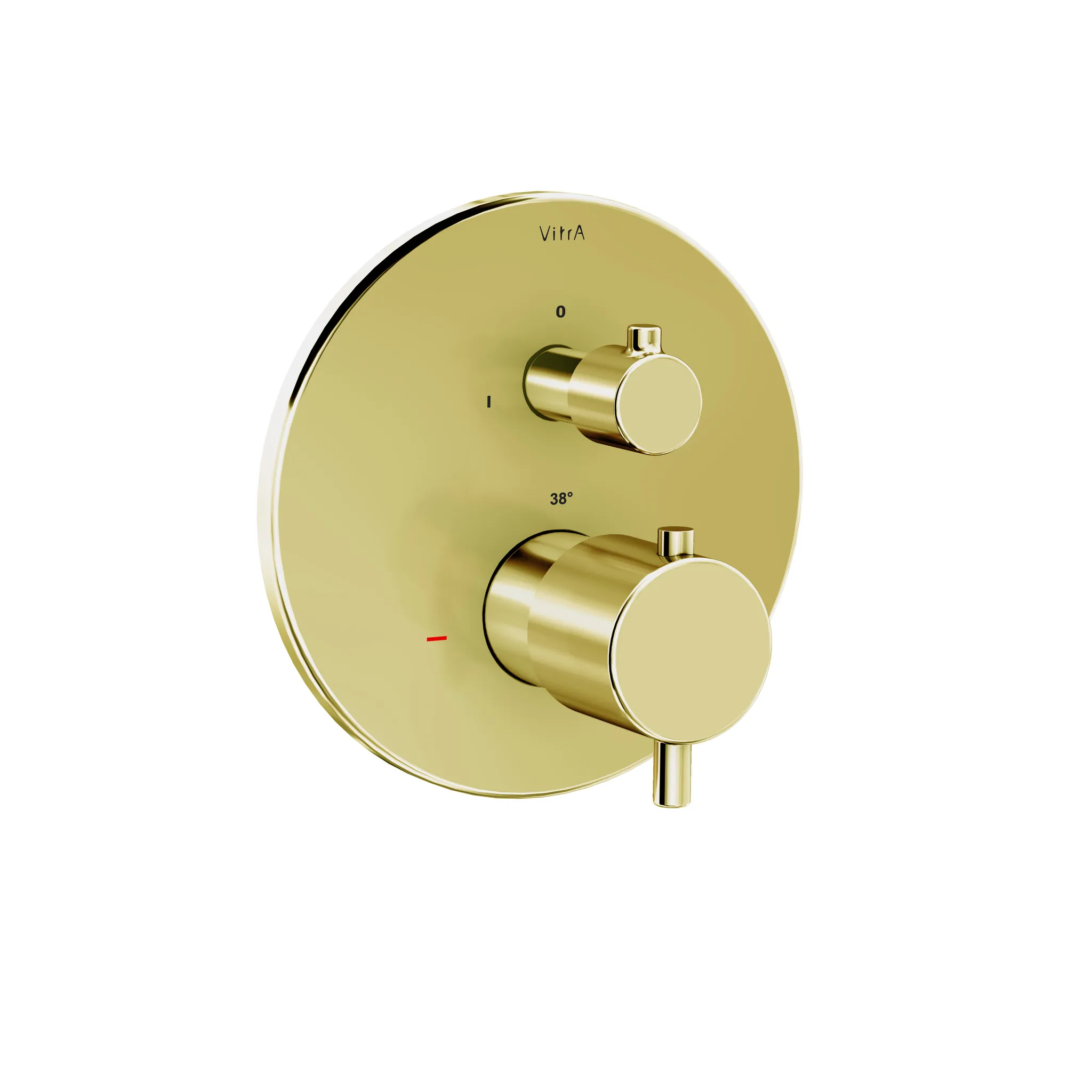 VitrA Thermostat-Einhebel-Brausearmatur V-Box UP Gold Soft