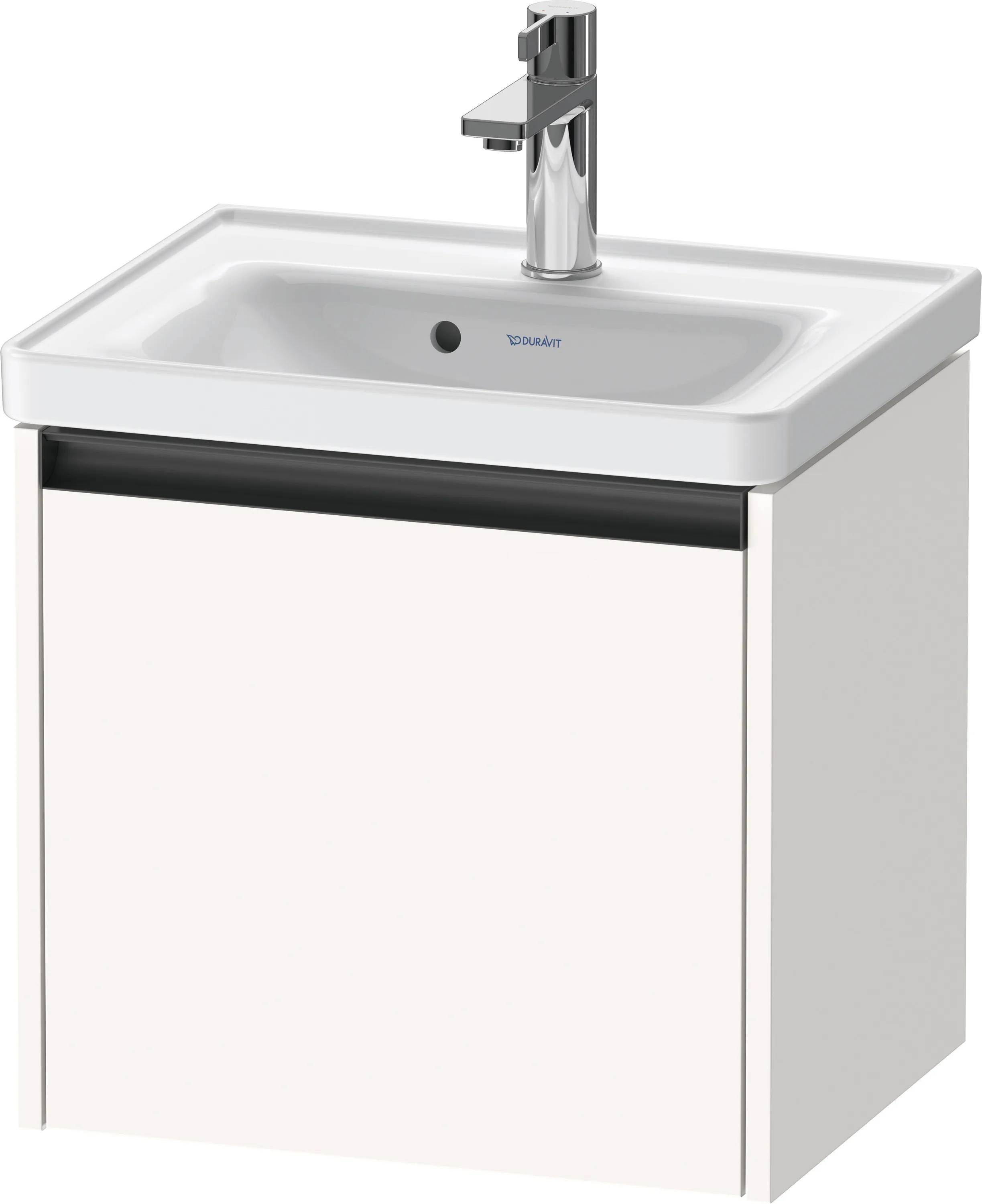 Duravit Waschtischunterschrank wandhängend „Ketho.2“ 48,4 × 44 × 37,5 cm Weiß Supermatt