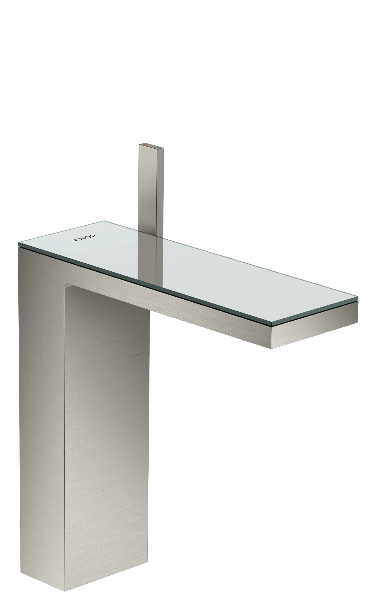Hansgrohe AXOR MyEdition Mischer mit Platte 245 Glas, abnehmbar Hansgrohe AXOR MyEdition Mischer mit Platte 245 Glas, abnehmbar