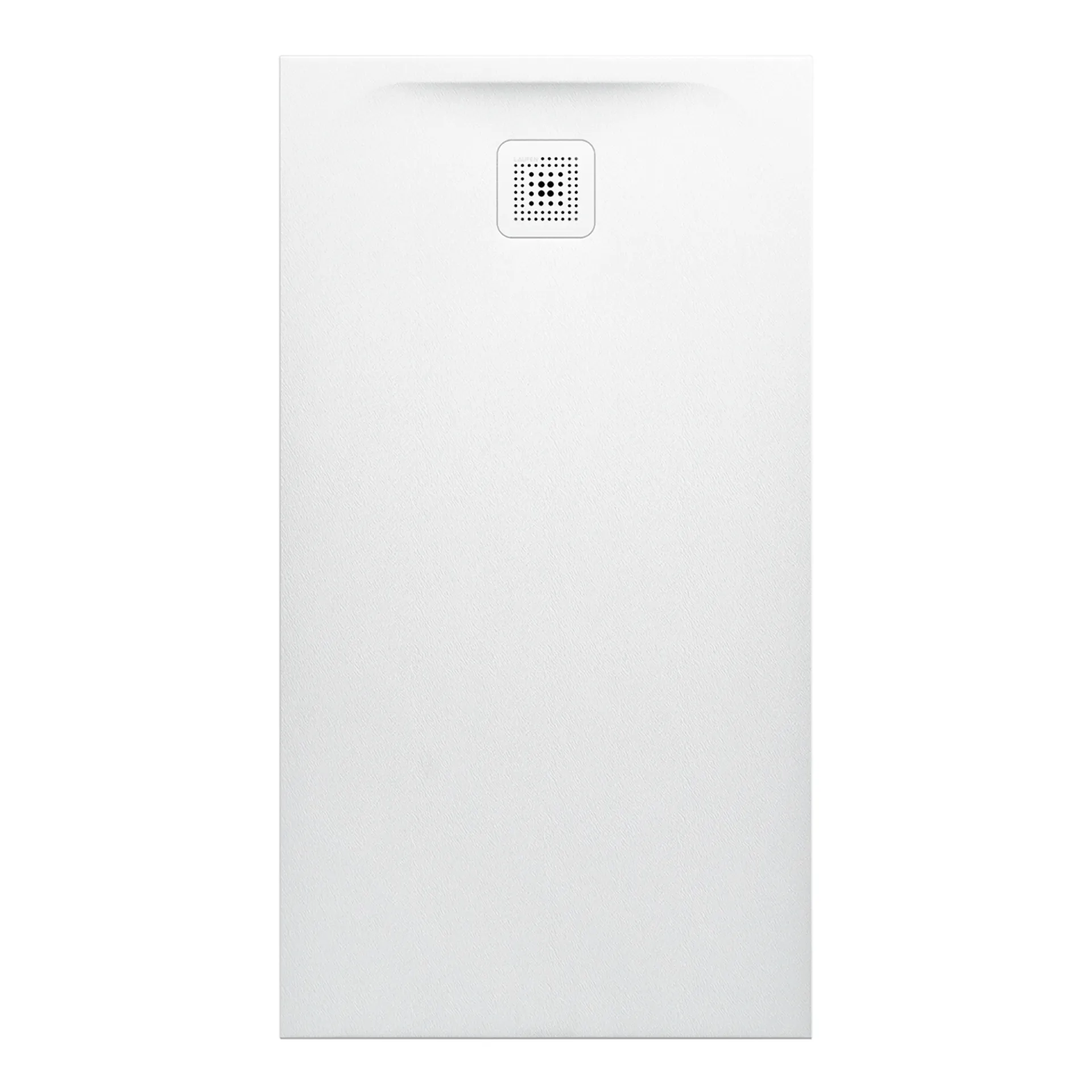 Laufen rechteck Duschwanne „Pro“ Ablauf kurze Seite 1300 × 700 mm ohne Oberflächenbeschichtung, ohne Oberflächenveredelung, in Anthrazit