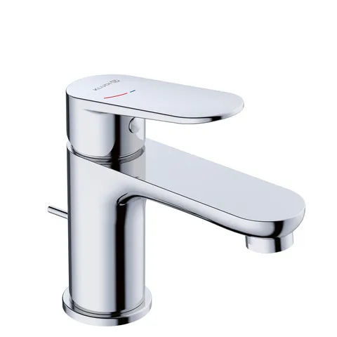 Kludi-X1 Waschtisch-Einhandmischer 75, chrom, DN15, SmartStart, 4,5 l/min, DVGW-zugelassen
