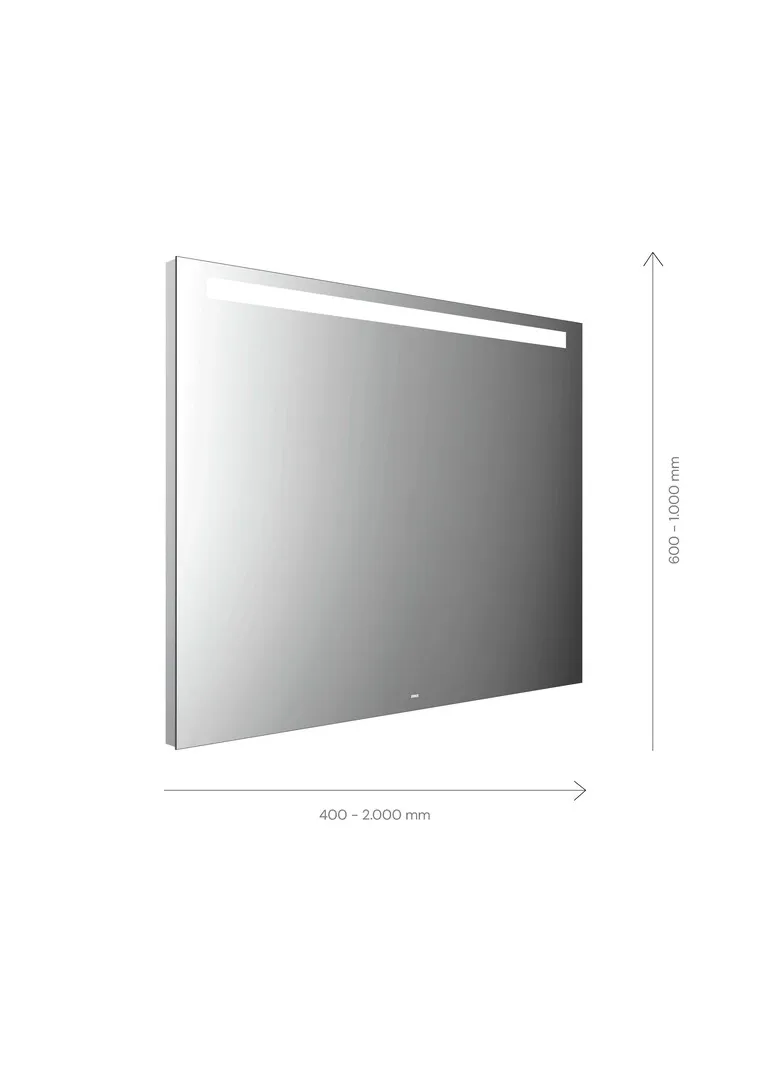 emco Lichtspiegel mit Sensorschalter „MI 210“ 50 × 100 cm