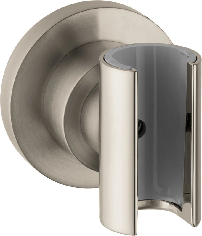 Hansgrohe AXOR Citterio Brausenhalter rund, Chrom, 60 x 60 x 65 mm, konische Aufnahme für Schläuche mit konischer Mutter