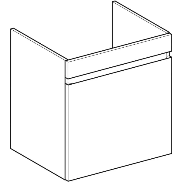 Geberit Waschtischunterschrank „Renova“ 58,8 × 60,5 × 47,3 cm Geberit Waschtischunterschrank „Renova“ 58,8 × 60,5 × 47,3 cm