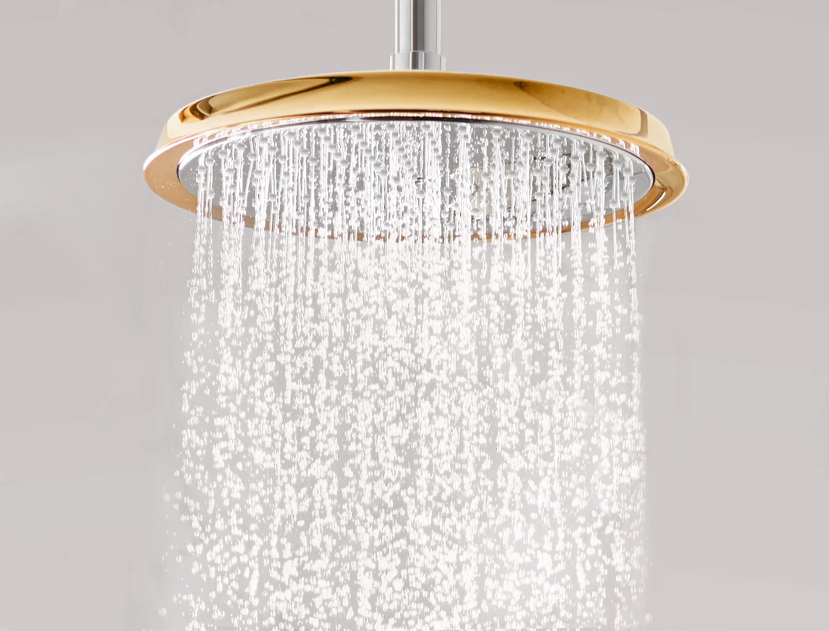 Tellerkopfbrause Raindance Classic 240mm Air chrom mit Deckenelement 100mm