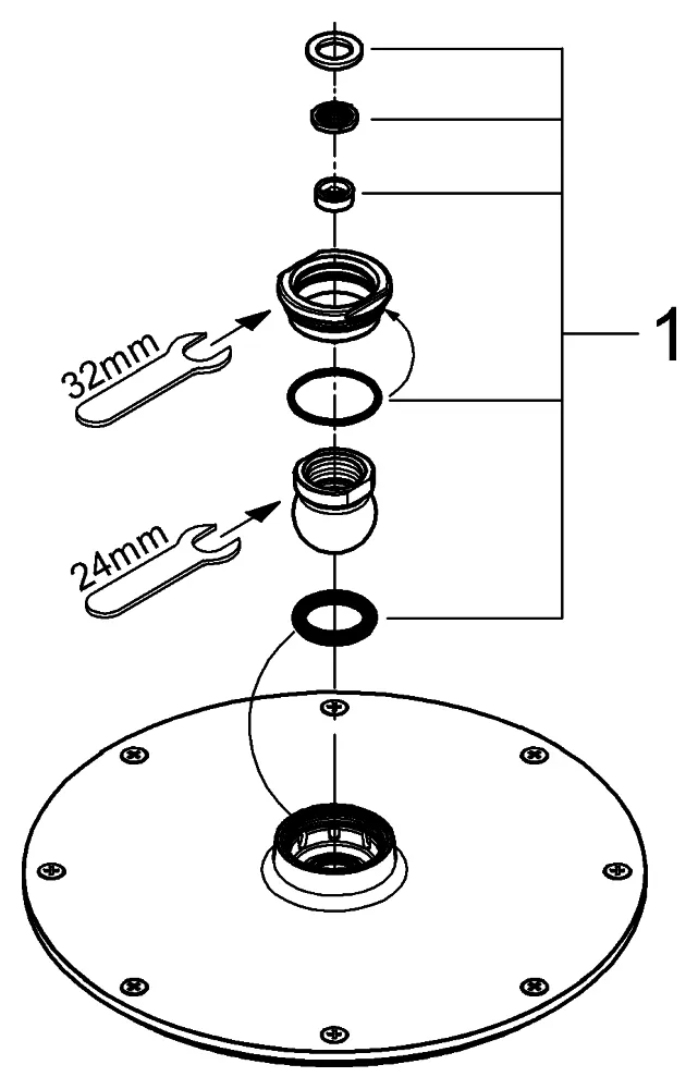 Grohe Rainshower Cosmopolitan 210 Kopfbrause 1 Strahlart Grohe Rainshower Cosmopolitan 210 Kopfbrause 1 Strahlart