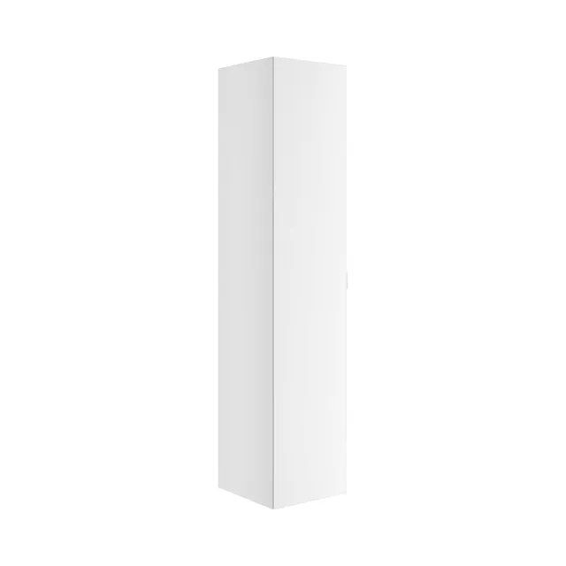KEUCO Hochschrank „Edition 11 Art“ Weiß (Lack, seidenmatt), Weiß (Lack, seidenmatt), Anschlag links 400 × 1800 × 360 mm