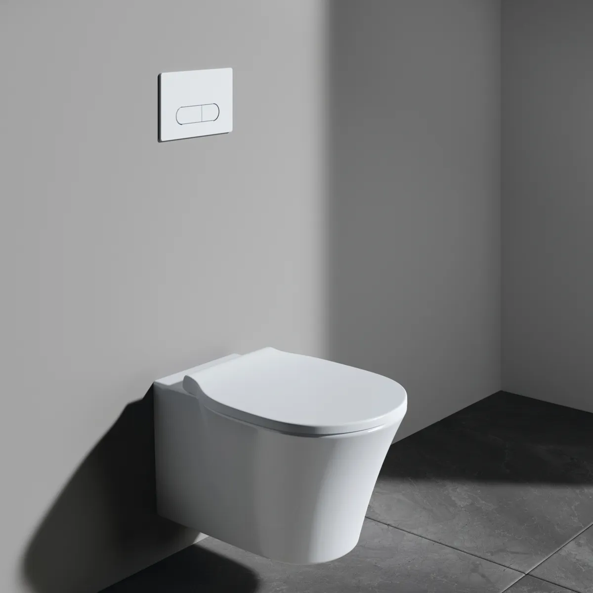 Bundle WC-Element ProSys, WC Connect Air und Betätigungsplatte Oleas M1 Weiß Bundle WC-Element ProSys, WC Connect Air und Betätigungsplatte Oleas M1 Weiß