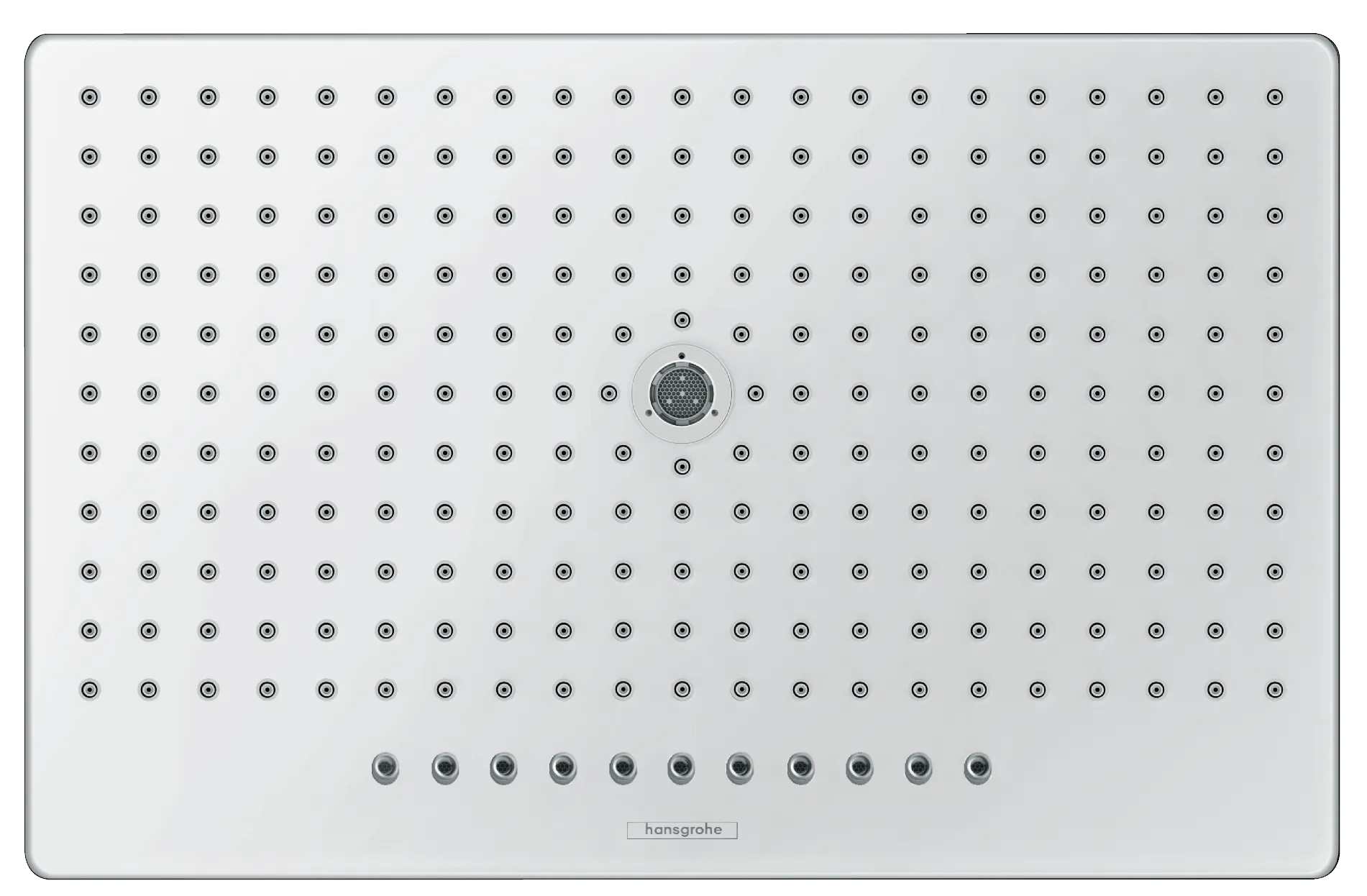 Hansgrohe Rainmaker Select Kopfbrause 460 3jet Weiß/Chrom Hansgrohe Rainmaker Select Kopfbrause 460 3jet Weiß/Chrom