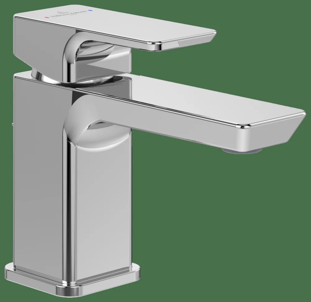 Villeroy & Boch Subway 3.0 Einhebel-Waschtischarmatur TVW112001000, 51 x 125 x 154 mm, Chrom