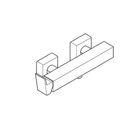 Kludi DECUS Brause-Einhandmischer DN 15, 05 chrom