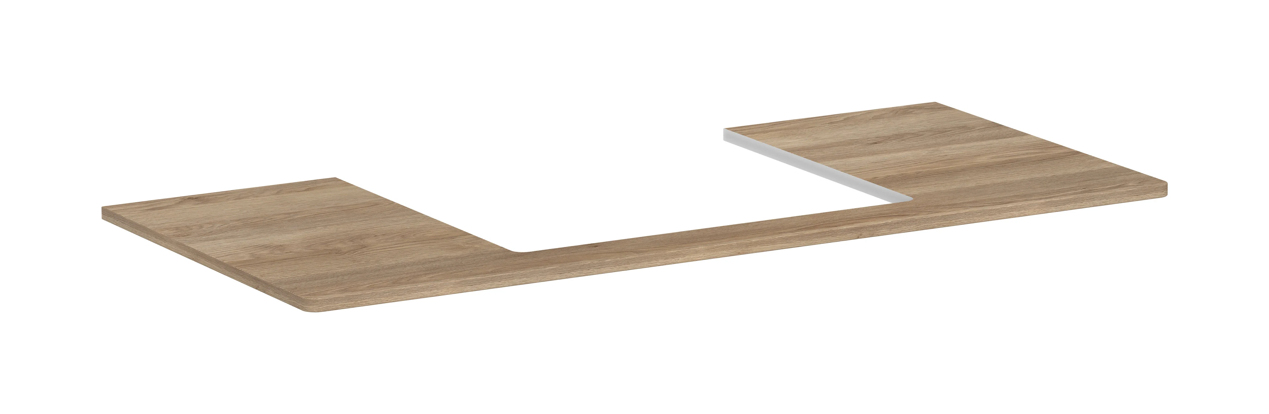 Hansgrohe Xelu Q Konsole, Eiche Natur, 1.180 x 540 mm, mittiger Ausschnitt für Aufsatzwaschtisch geschliffen 600 x 480 mm Hansgrohe Xelu Q Konsole, Eiche Natur, 1.180 x 540 mm, mittiger Ausschnitt für Aufsatzwaschtisch geschliffen 600 x 480 mm
